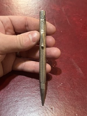 Antique Sterling Mabie Todd & Co. NY Silver Fyne Poynt Mechanical Pencil