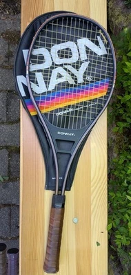 Raquette de tennis vintage Donnay GT 6025 - édition Björn Borg - aluminium - taille moyenne - Photo 1/4