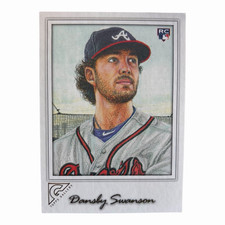 Topps 2017 Gallery Dansby Swanson Atlanta Braves Rookie Card #33. rookie card picture