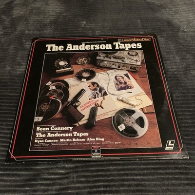 The Anderson Tapes (LaserDisc) starring Sean Connery GREAT FILM