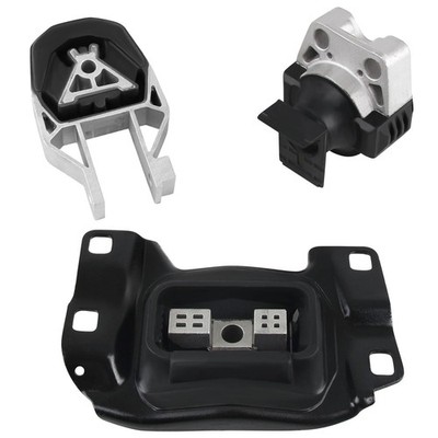 Engine Mount & Trans Mount Rear & Front Kit 3Pcs Replacement for Ford Focus 2...