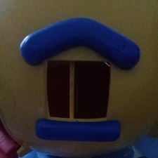 Bluebird Big Yellow Teapot Blue window sills above. Spare Parts replacement