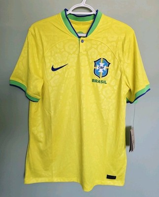 Nike Brazil 22-23 Dri-fit Match Soccer Jersey Men's M Authentic