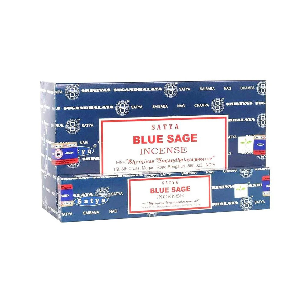 Blue Sage Premium Incense Sticks 15g - Grandmother Sage