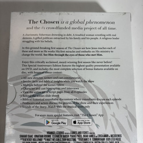 The Chosen: Season One. Special Edition (DVD, 2020) 6-Disc Set Factory Sealed G2 - Picture 7 of 8