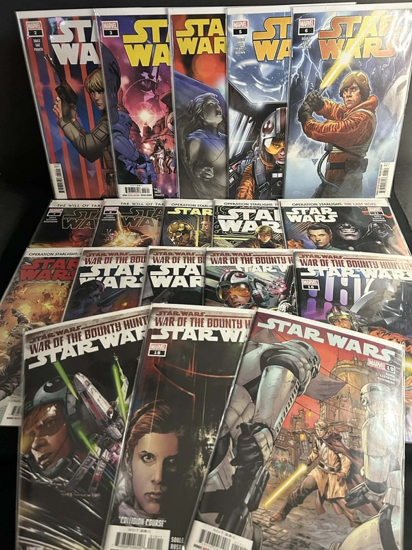 2020 STAR WARS #2-19 NM/NM+ MARVEL 18 ISSUE COMIC BOOK LOT RUN