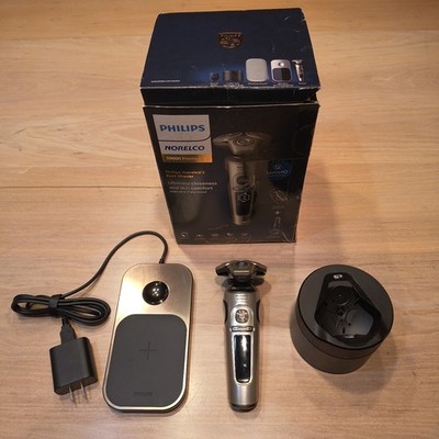 Philips Norleco S9000 Series Shaver Charging Pad & Cleaning Pod Prestige SP9883
