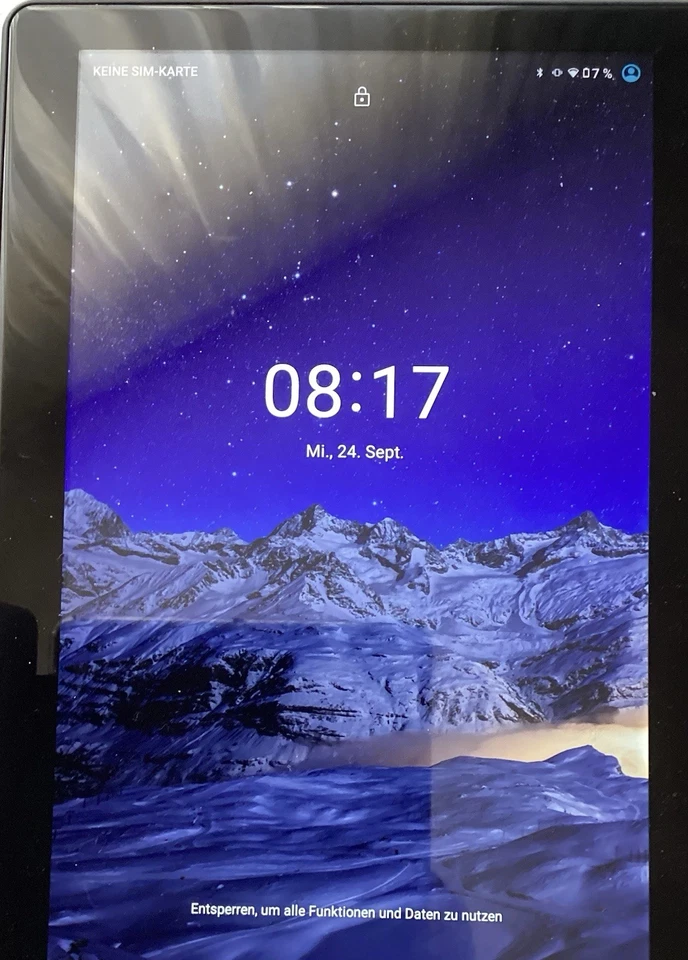 Toscido Tablet 10 Zoll, Android 10.0,Maße:24cm/7cm,schwarz,keine Beschädigung,