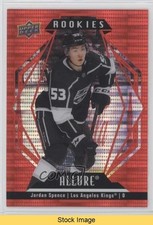 2022-23 Upper Deck Allure Rookies Red Rainbow Jordan Spence #109 READ f6d