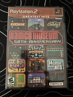 Namco Museum 50th Anniversary PlayStation 2 PS2 Complete Greatest Hits