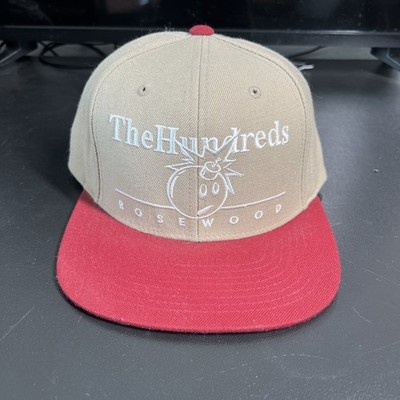 the hundreds snapback hat two tone 