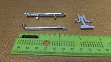 1990 Corvette Chrome Side Pipes 125 Scale Amt New Model Parts