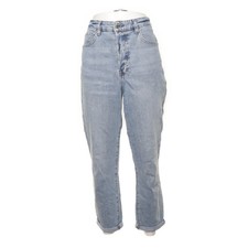 H&M, Jeans, Größe: 40, Blau, Baumwolle/Elasthan, Einfarbig, Denim, Damen #3bt