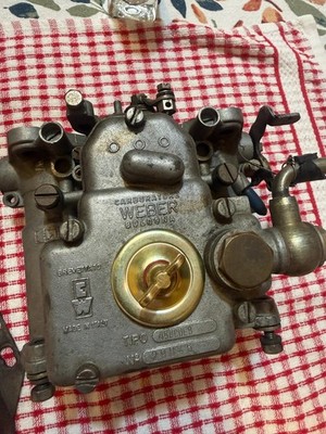 weber carburetor 40 dcoe made in Italy