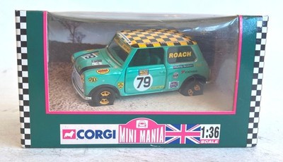 Mini Mania Mighty Mini racing Sam Roach scale 1:36 Corgi # 04431.