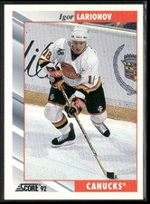 1992-93 Score #58 Igor Larionov