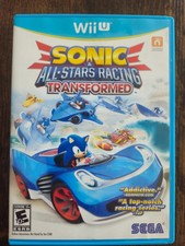 Sonic & All-Stars Racing Transformed Nintendo Wii U Complete in Box Tested