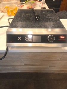 Hatco IRNG-PC1-36 Rapide Cuisine Black High Powered Countertop Induction Range /