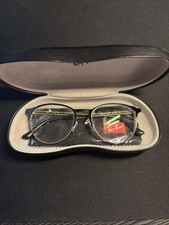 Ray Ban Eyeglasses Frames, Case  Cloth. RB 6375 2890, 53-18-145, Black And Gold