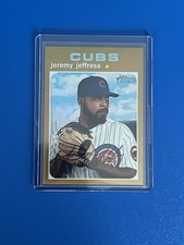 2020 Topps Heritage High Number - Jeremy Jeffress #THC-521 Gold Chrome /5