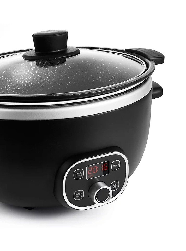George Home digital slow cooker 6 litre 3 power settings New | eBay UK