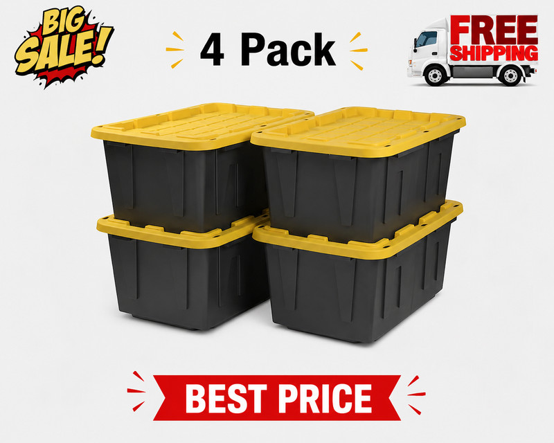 HDX / Project Source Plastic Totes