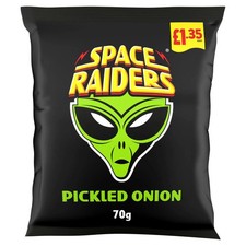 Space Raiders Pickled Onion 70g PMP - from Giant Bradley's Sweet Shop