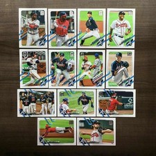 2021 Topps Series 1 Baseball Atlanta Braves Base MLB Hand Collated Team Set in N