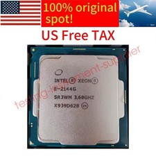 Intel Xeon e-2144g CPU processor sr3wm 4core 3.60ghz 8mb 71w lga-1151 c246