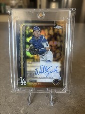 2025 TOPPS GILDED COLLECTION BASEBALL CGA-WS AUTO 61/99 WILL SMITH AUTO Dodgers