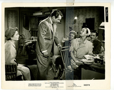Vintage 8x10 Photo All About Eve 1950 Bette Davis Anne Baxter Gary Merrill