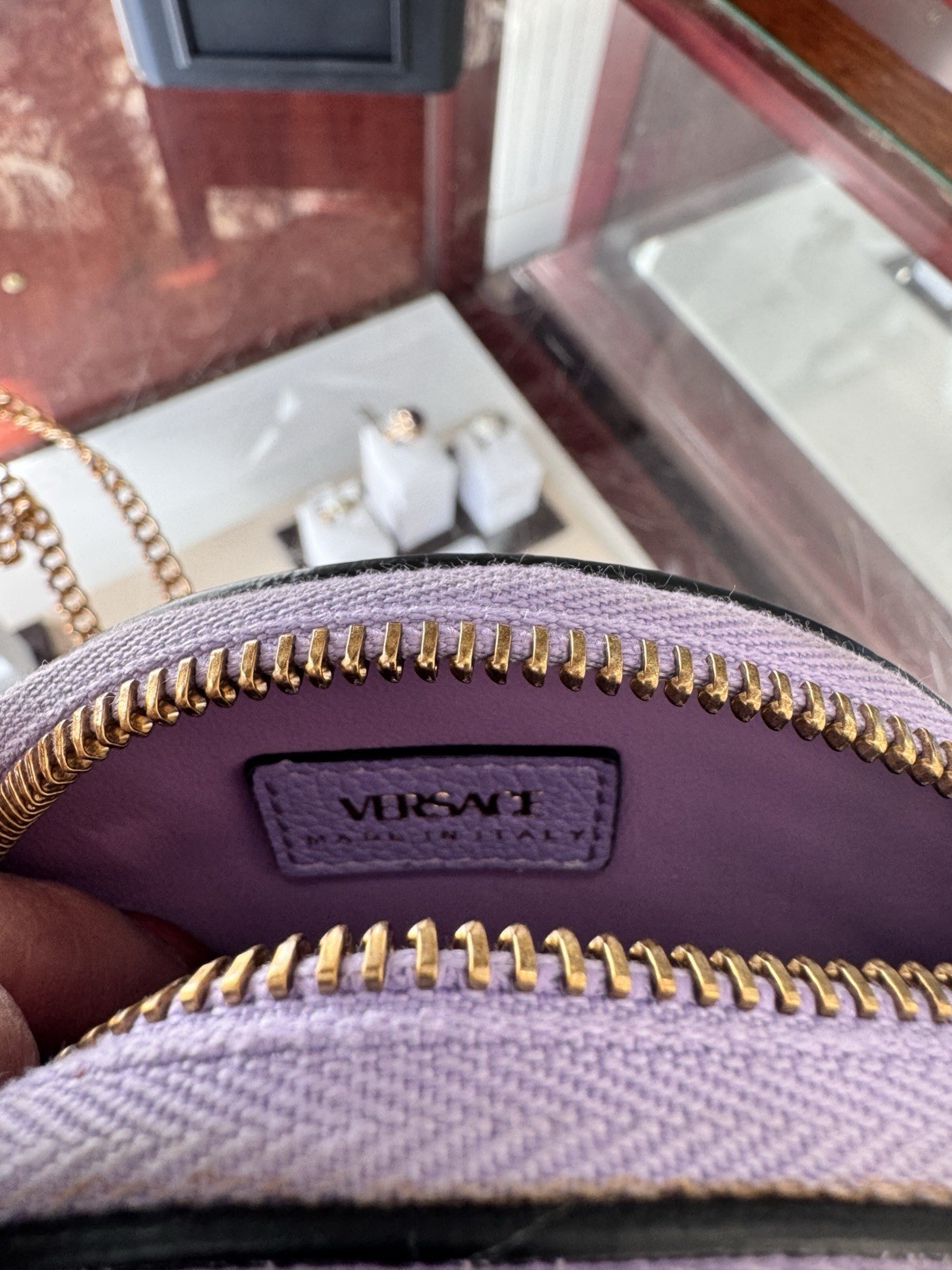 Versace Circle Pouch - image 4