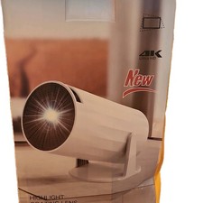 LED Source Multimedia Projector 4K Ultra HD White Desktop HDMI USB FREE SHIPPING