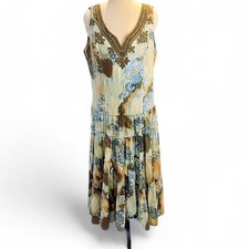 Reba Boho Tiered Maxi Dress - Size 4