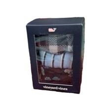 Vineyard Vines Unisex 3 Pair Sock Gift Pack, One Size, MSRP 48, NEW 