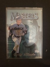 1997 Topps Finest Craig Biggio Masters Silver Embossed #128 Uncommon Astros 
