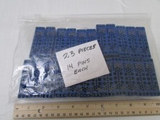 (23) AMP 202516-3 1970s 14 Gold Plated Female Pins Each for NIM NIMBIN Plugins