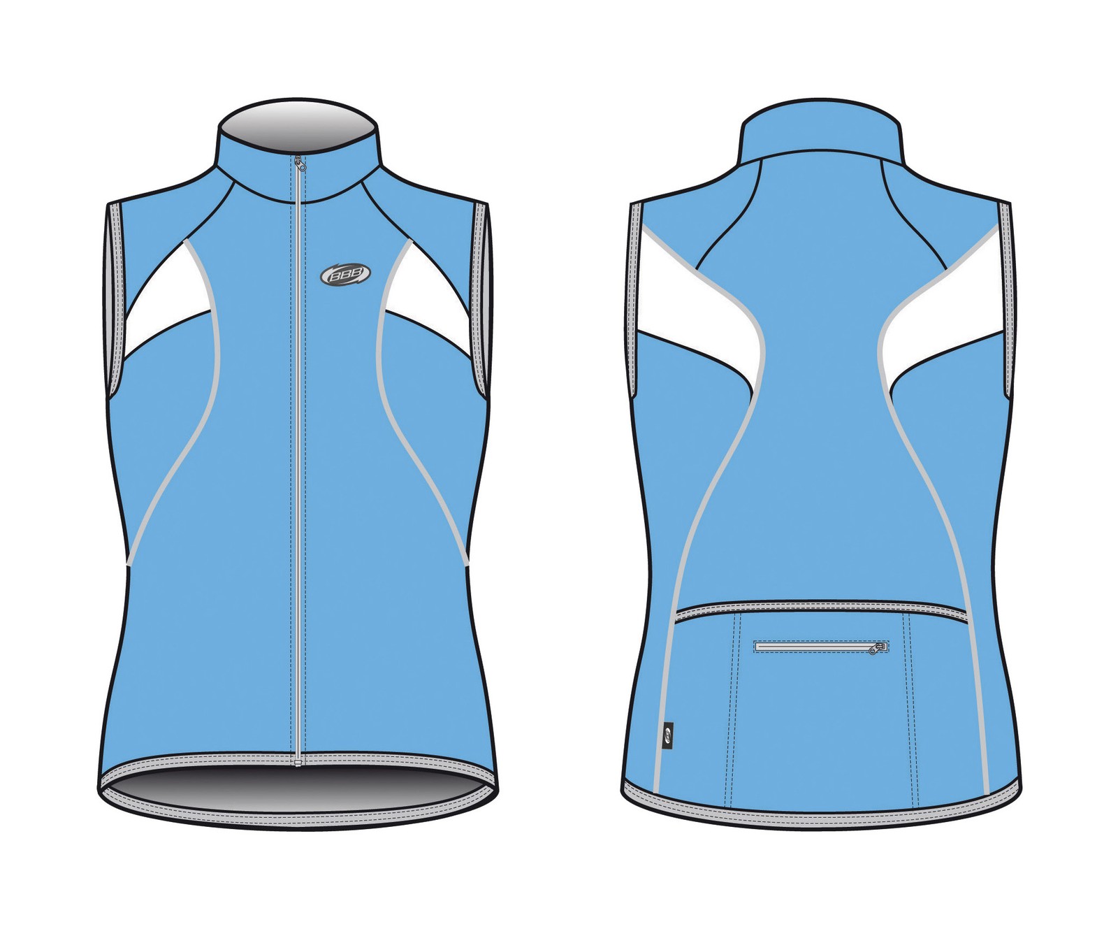 BBB BBW-108 - Футболка CoolGirl NS синяя L 4690₽