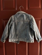 OshKosh B  gosh Youth Jean Denim Jacket Snap Front Size 4