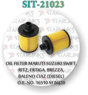 OIL FILTER MARUTI SUZUKI SWIFT, RITZ, ERTIGA, BREZZA, BALENO, CIAZ (DIESEL), TAT