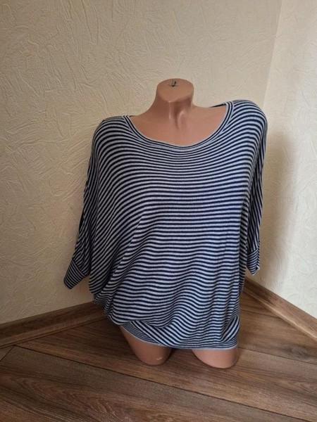 Women Phase Eight Shirt Navy Viscose 40 / L / 48 #CD11