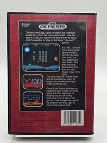 Space Invaders 91' (Sega Genesis, 1991) CIB Tested