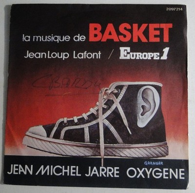 SP 45 Tours - Jean-Michel JARRE - Oxygene (Basketballmusik) 1976 Dreyfus