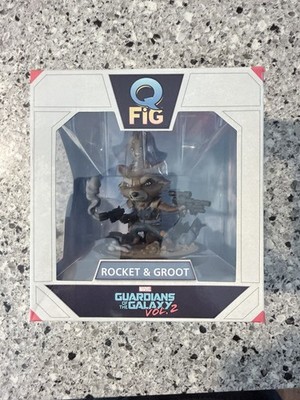 Q-Fig Rocket Racoon and Groot Marvel Guardians of The Galaxy Vol. 2 Loot Crate
