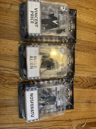 Lot NECA Toony Terrors Silver Screen Vincent Price Male Alien Nosferatu Figure - Picture 9 of 9