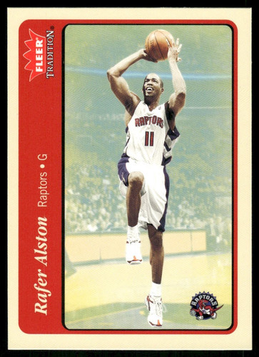 2004 Fleer Tradition Rafer Alston #138 card