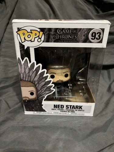 Funko Pop! Deluxe: Game of Thrones Ned Stark on Throne #93 vinyl figure LG