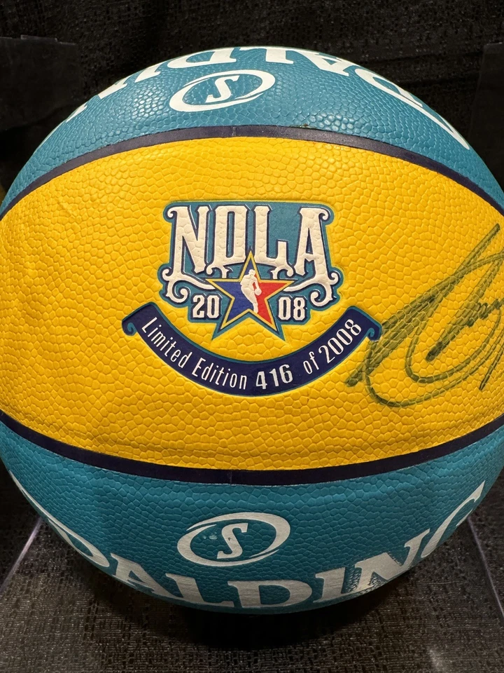 Baloncesto firmado por Antawn Jamison - 2008 NBA All Star Ball Washington Wizards UNC Foto 2 de 3