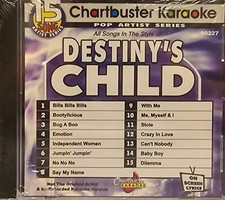 90227 DESTINY'S CHILD CHARTBUSTER KARAOKE CDG