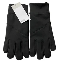 Nordstrom Rack Gloves Black Mid Weight Men's Tech Touch Technology Compatible OS